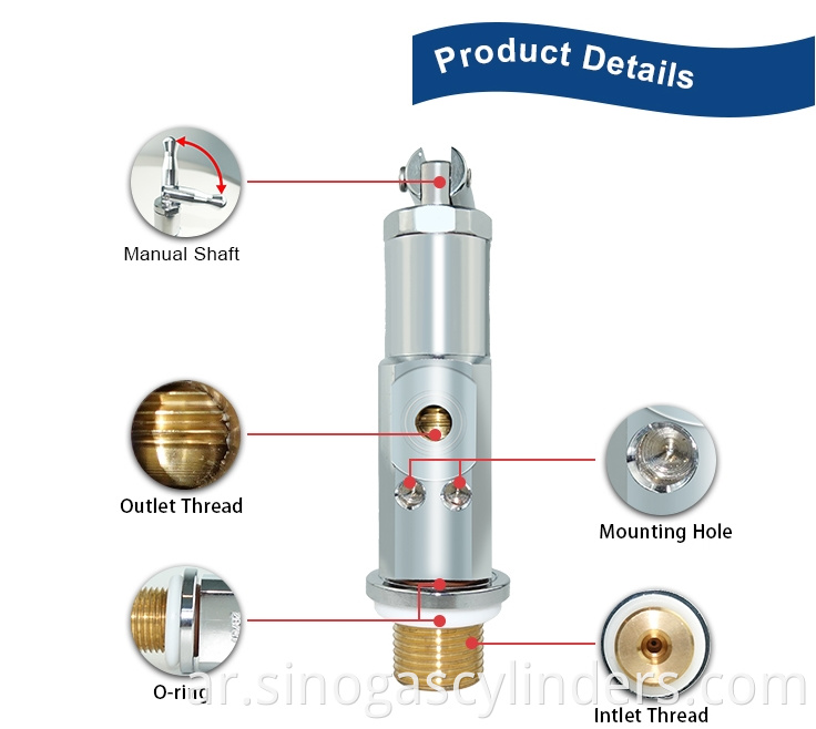 Oxygen Valves for Gas Cylinders